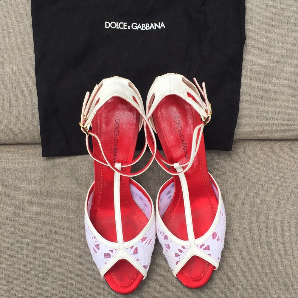 Dolce & Gabbana macrame shoe(37)